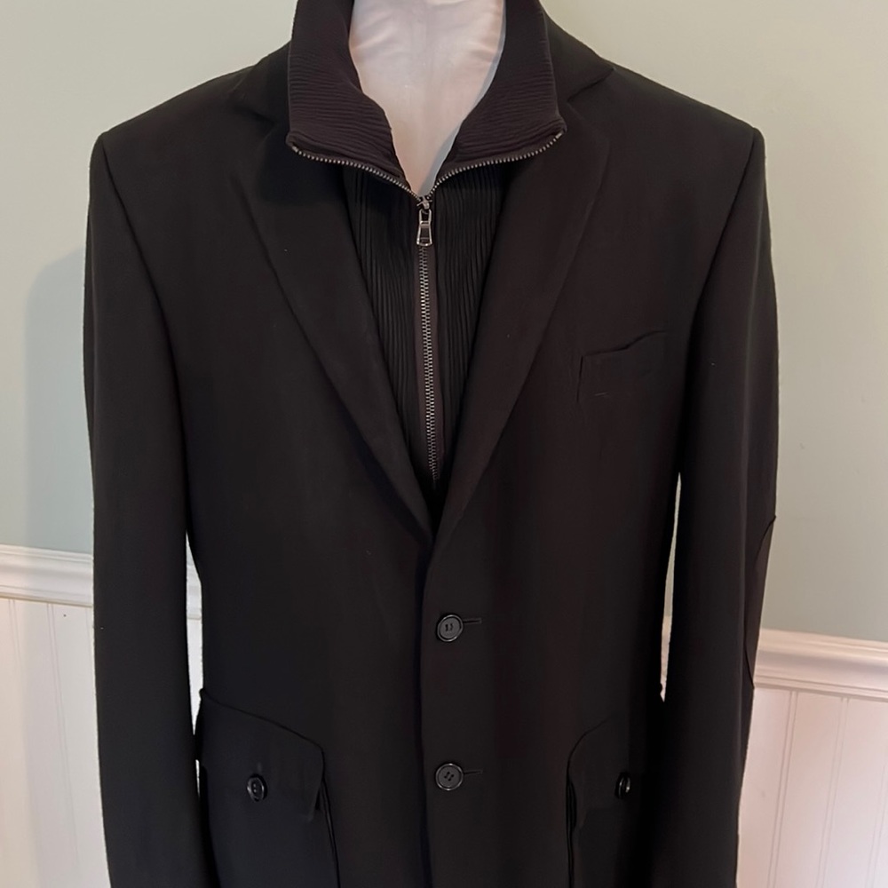 Sample Wool Blend Overcoat